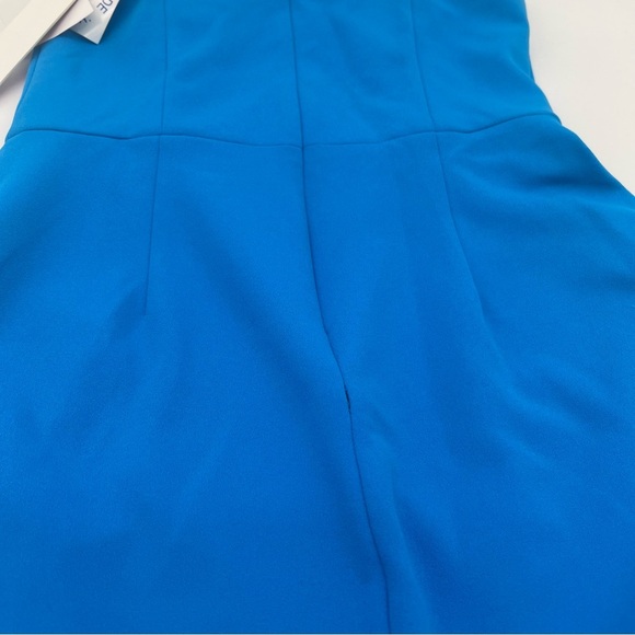 Aqua Strapless Turquoise Midi Sheath Dress – Size 4 – NWT – $238 Retail – Read - Picture 13 of 13